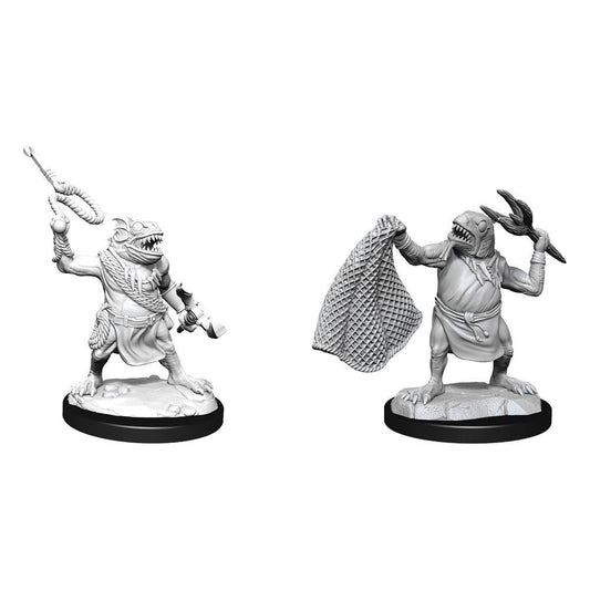 D&D Nolzurs Marvelous Unpainted Miniatures Kuo-Toa & Kuo-Tao Whip Dungeons & Dragons WizKids   