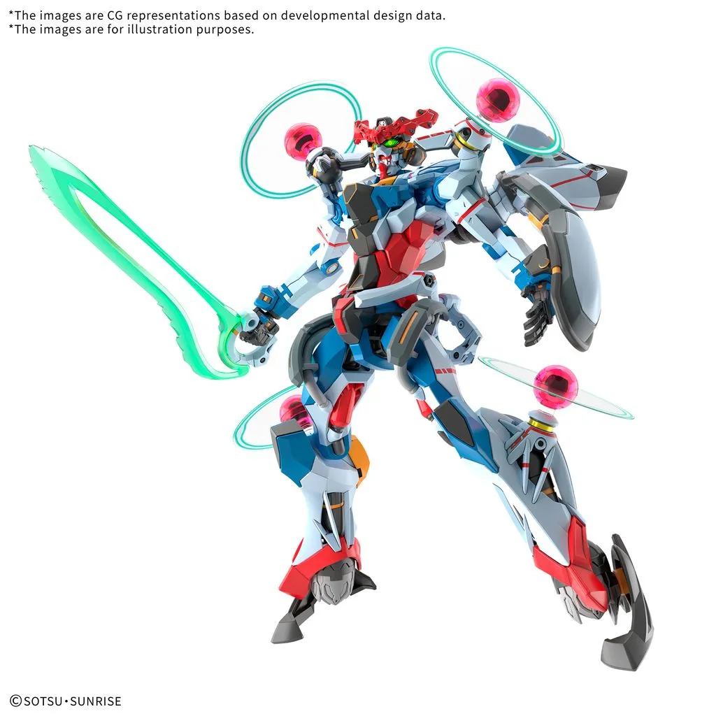 HG 1/144 GQuuuuuuX (Endymion Unit Awakened) Gundam Model Kit Bandai Default Title