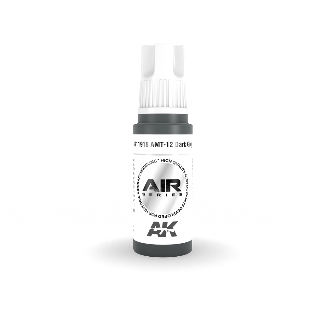 AK Interactve 3Gen Acrylics - AMT-12 Dark Grey 17ml AK Gen3 Acrylics AK Interactive Default Title