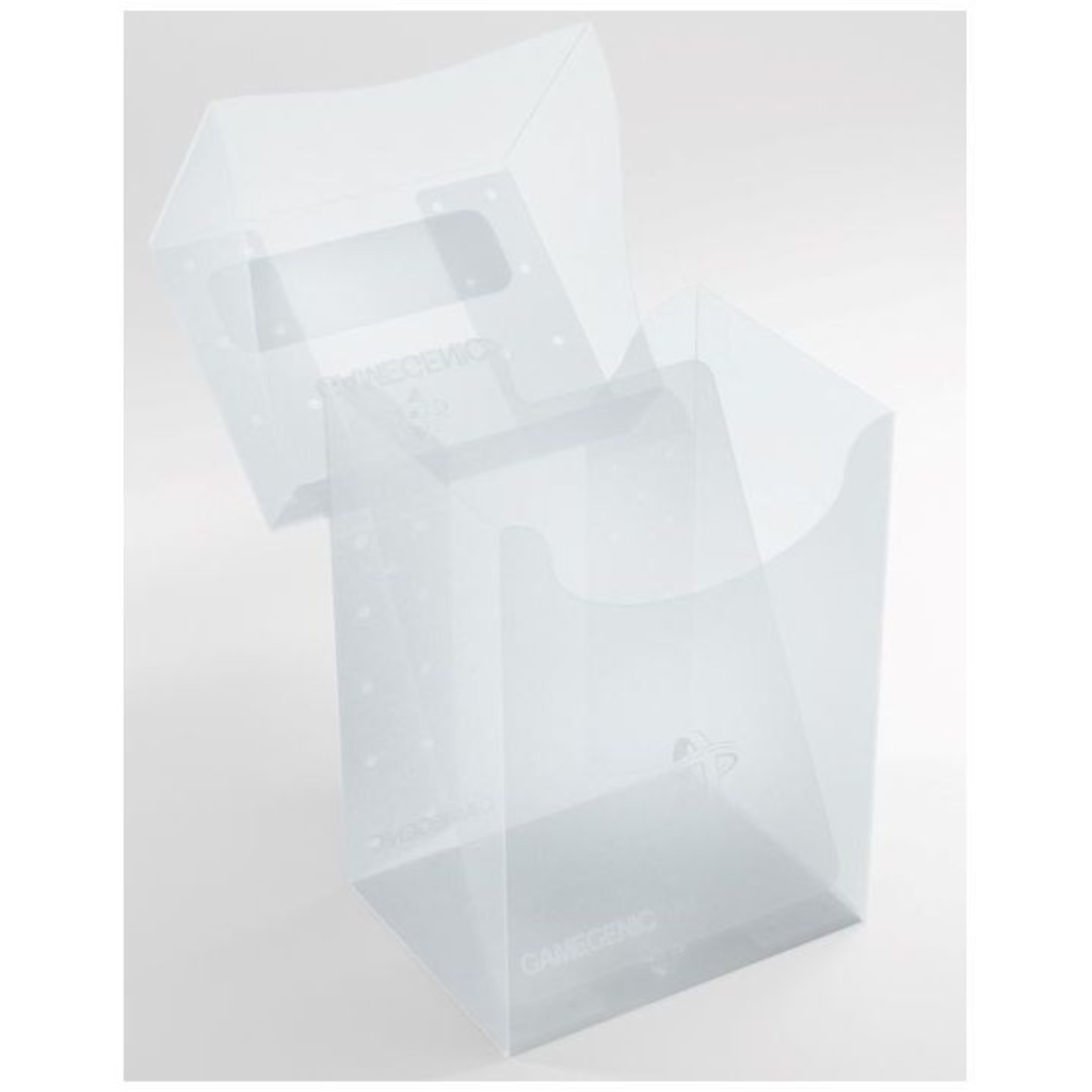 Gamegenic - Clear Deck Holder 80+ Deck Box GameGenic