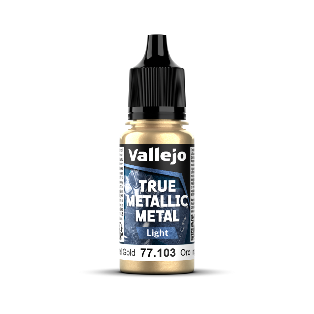 Vallejo True Metallic Metal: Light - Imperial Gold 18 ml Vallejo True Metallic Vallejo Default Title