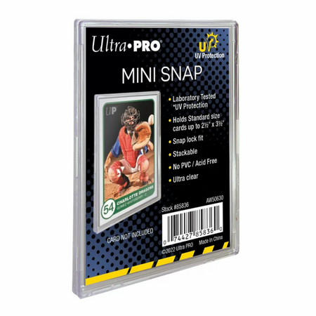 Ultra Pro: UV Mini Snap Card Holder Card Protectors Ultra PRO Default Title