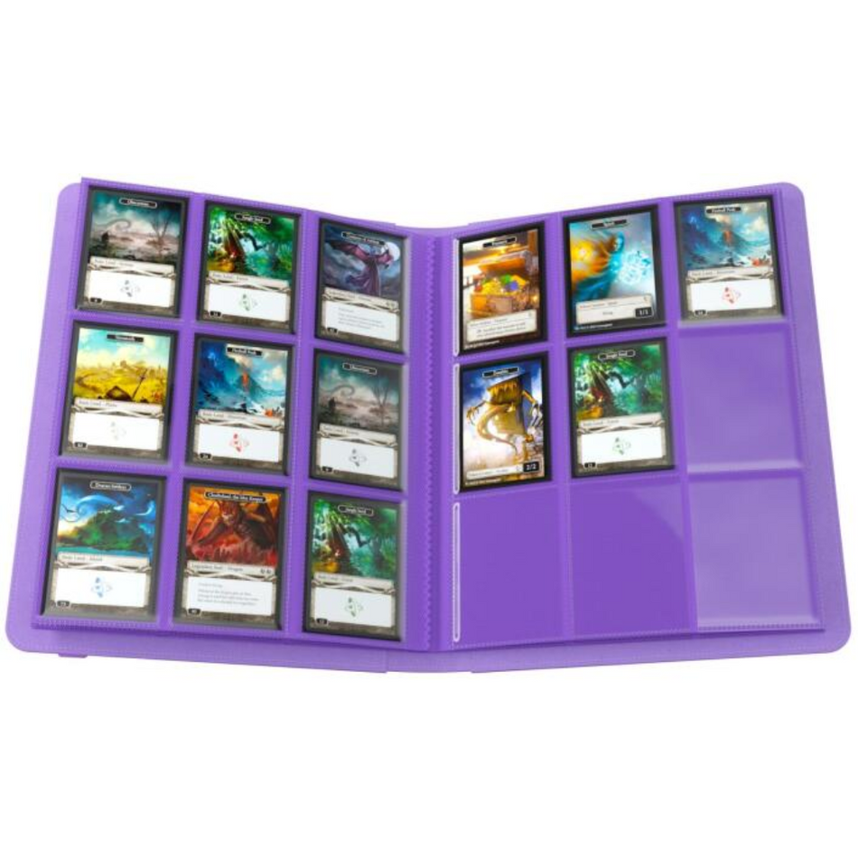 Gamegenic Prime 18-Pocket Album - Purple Deck Box GameGenic