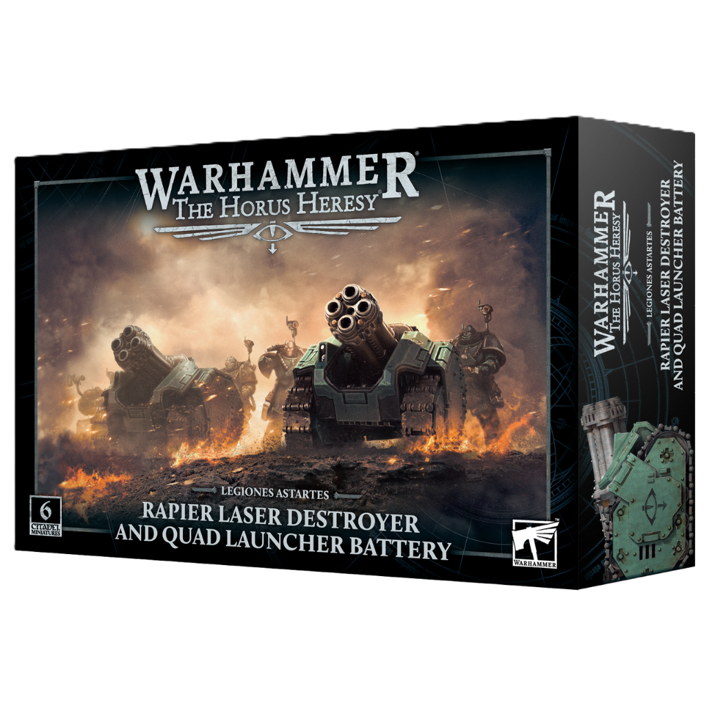 Legiones Astartes: Rapier Laser Destroyer and Quad Launcher Battery The Horus Heresy Games Workshop Default Title