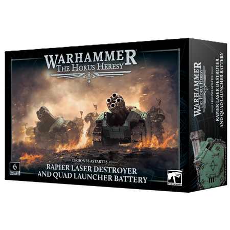 Legiones Astartes: Rapier Laser Destroyer and Quad Launcher Battery The Horus Heresy Games Workshop Default Title