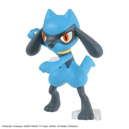 Pokemon Model Kit Riolu & Lucario Pokemon Model Kit Bandai Pokemon