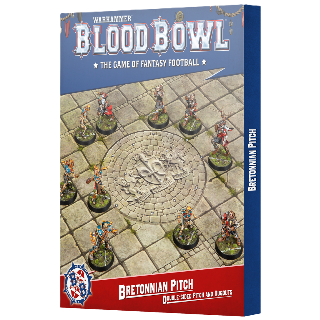 Blood Bowl: Bretonnian Team Pitch & Dugouts Blood Bowl Games Workshop Default Title