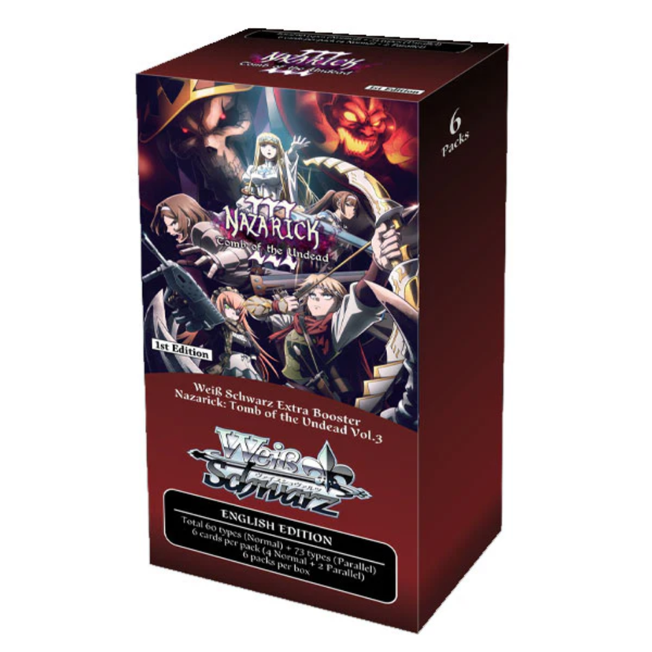 [Weiss Schwarz] Nazarick: Tomb of the Undead Vol.3 - Extra Booster Box - English WEISS SCHWARZ TCG Bushiroad Default Title