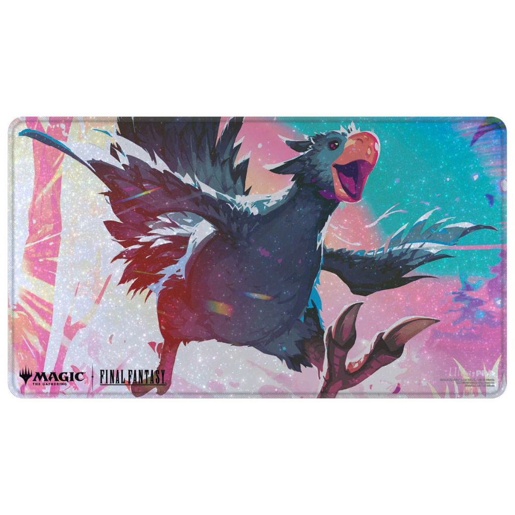 MTG Final Fantasy: Black Chocobo Holofoil Playmat TCG accessories Ultra PRO