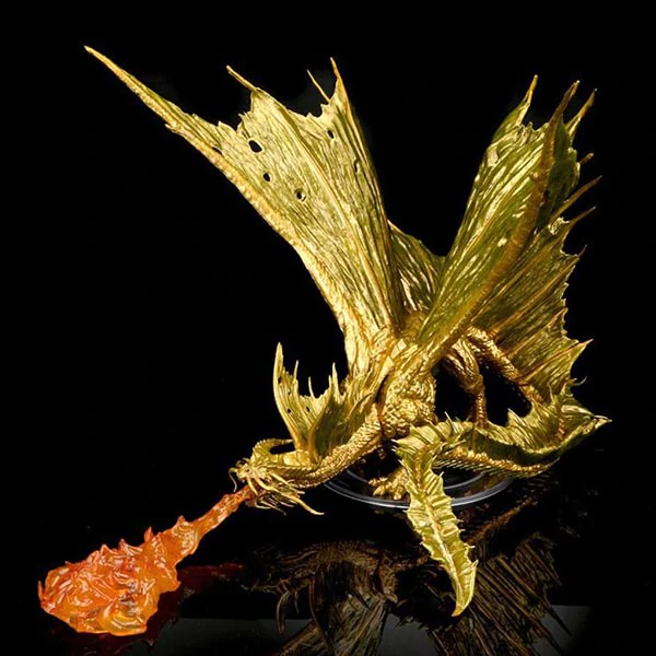 D&D Icons of the Realms Adult Gold Dragon Premium Figure Dungeons & Dragons Lets Play Games   