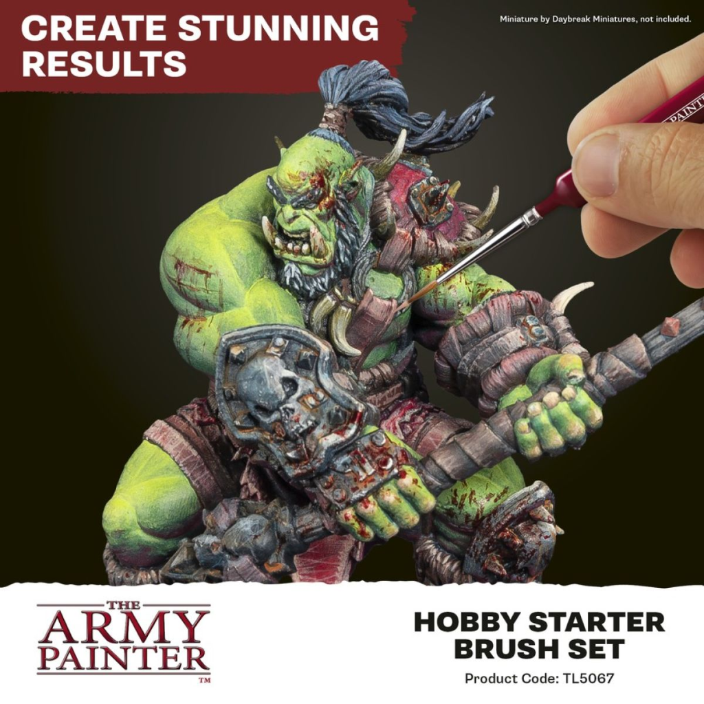 Army Painter - Brushes - Sets - Hobby Starter Brush Set Paint Brushes The Army Painter