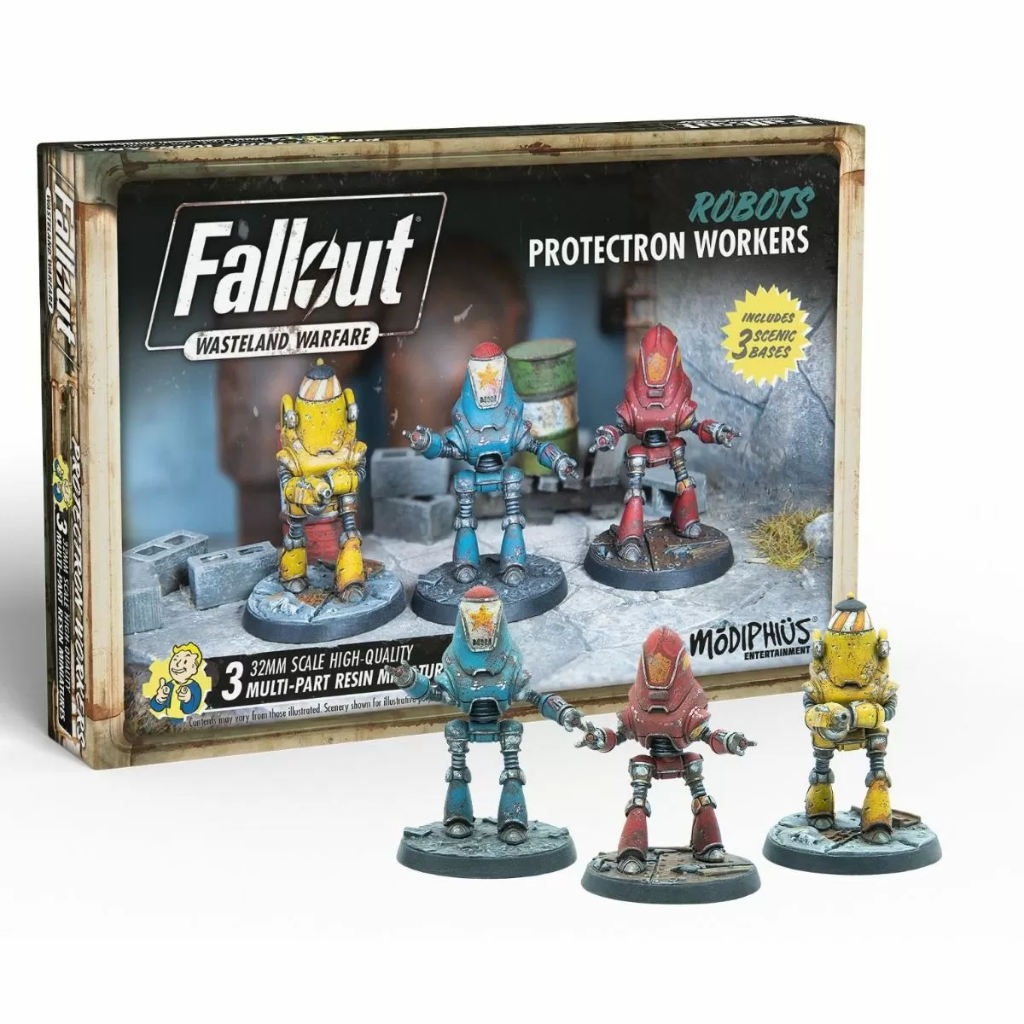 Fallout Wasteland Warfare - Robots Protectron Fallout Factions Modiphius Entertainment Default Title