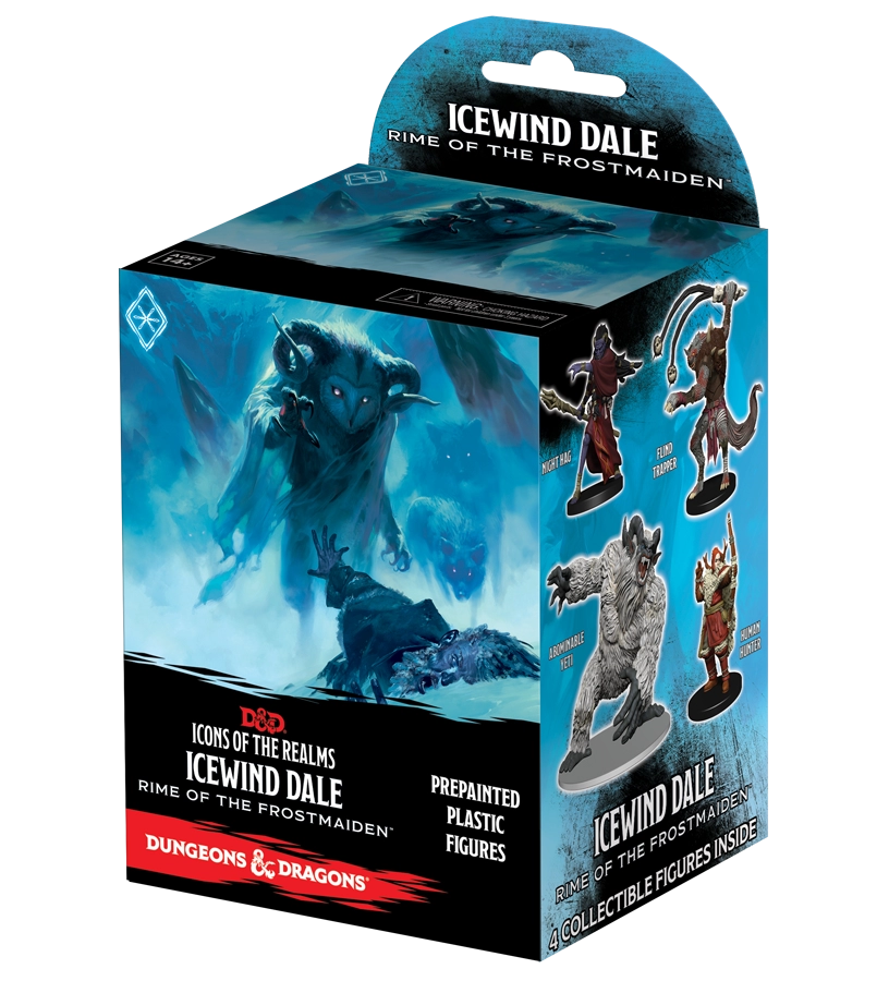 D&D Icons of the Realms Miniatures - Icewind Dale Rime of the Frostmaiden Blind Booster Dungeons & Dragons Lets Play Games Default Title  