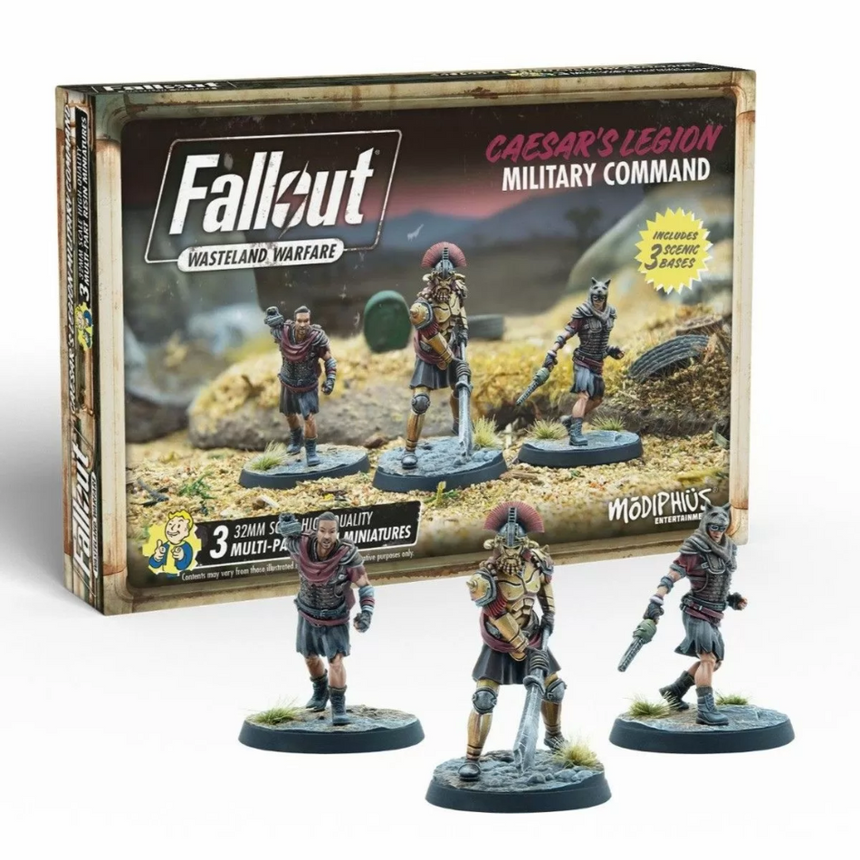 Fallout Wasteland Warfare - Caesar's Legion Military Command Fallout Factions Modiphius Entertainment Default Title