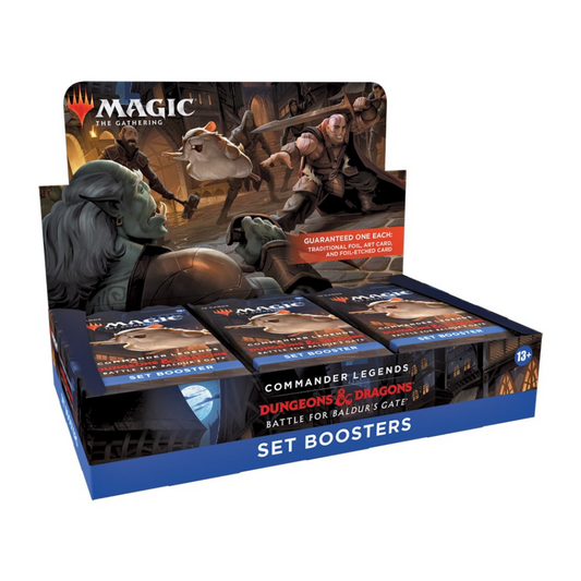 Magic Commander Legends - Battle for Baldur's Gate Set Booster Display Magic The Gathering Wizards Default Title  