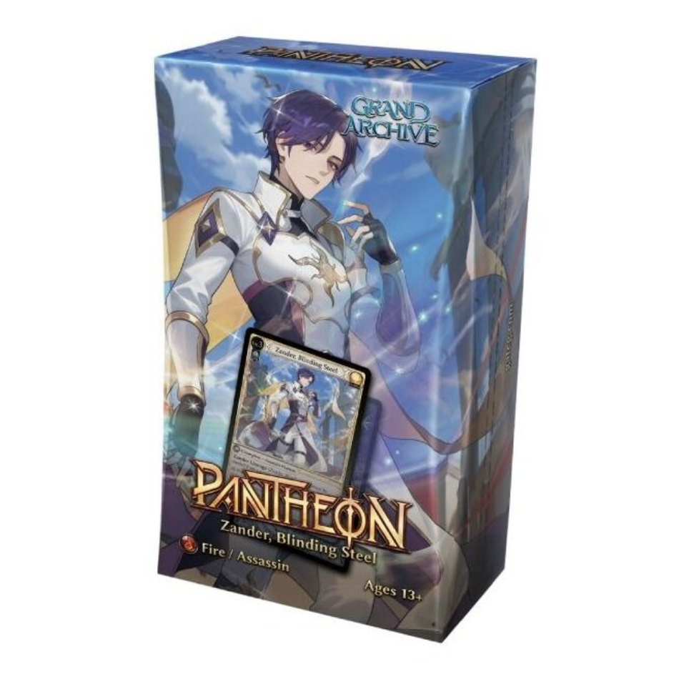 Grand Archive TCG: Radiant Origins – Pantheon - Zander, Blinding Steel Deck Grand Archive Weebs of the Shore Default Title