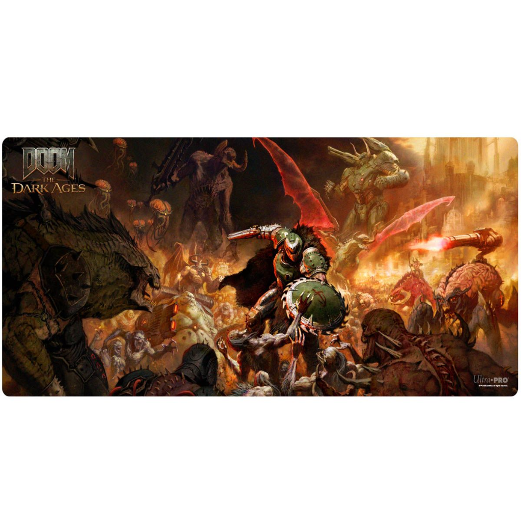 Ultra Pro: DOOM Extended Playmat 1 for Bethesda - Doom TCG accessories Ultra PRO