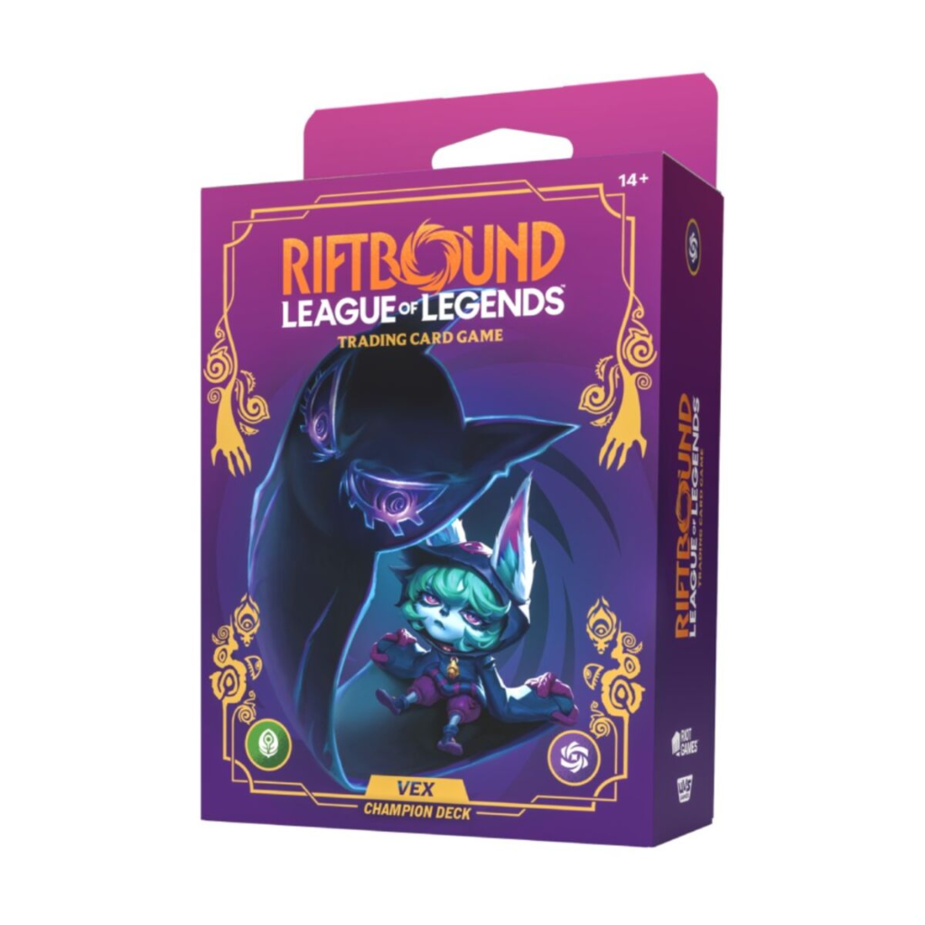 Riftbound: League of Legends TCG – Champion Deck Display – Unleashed: Vex League of Legends: Riftbound UVS Games Default Title