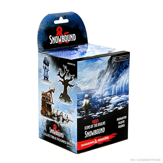 D&D Icons of the Realms Miniatures - Snowbound Blind Booster Dungeons & Dragons Lets Play Games   
