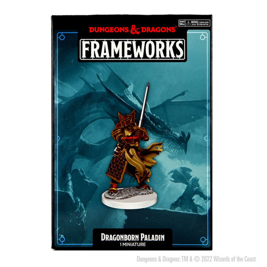 D&D Frameworks Dragonborn Paladin Male D&D Frameworks WizKids   