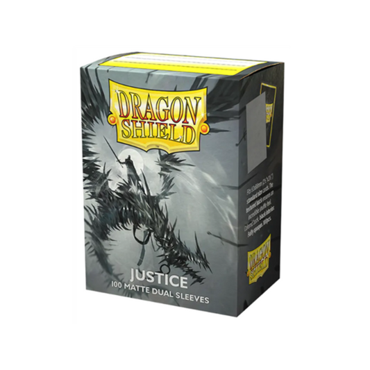 Dragon Shield - Justice - 100 Dual Matte Sleeves Card Protectors Dragon Shield Default Title  