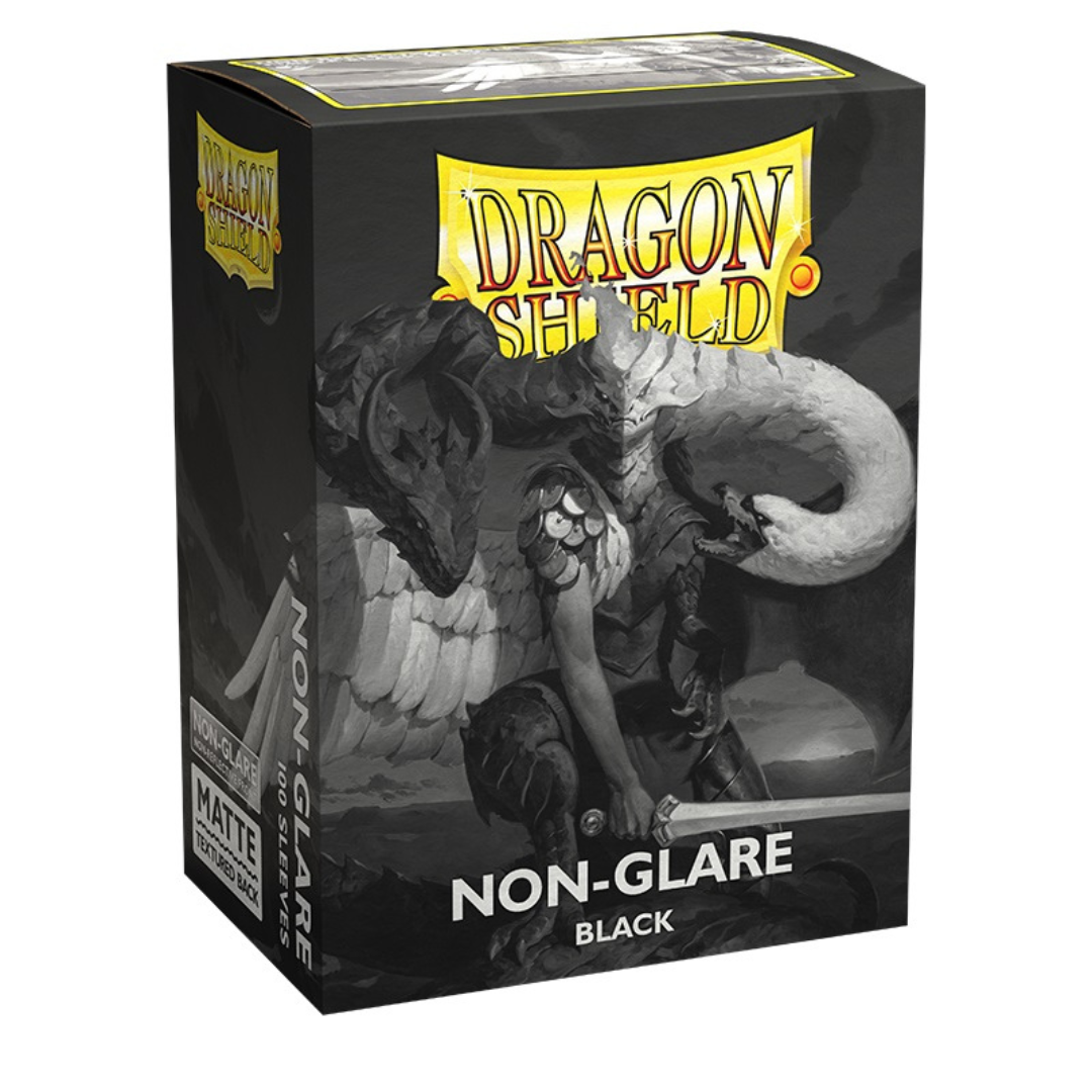 Dragon Shield Matte Sleeves - Non-Glare Black Card Sleeves Dragon Shield Default Title  