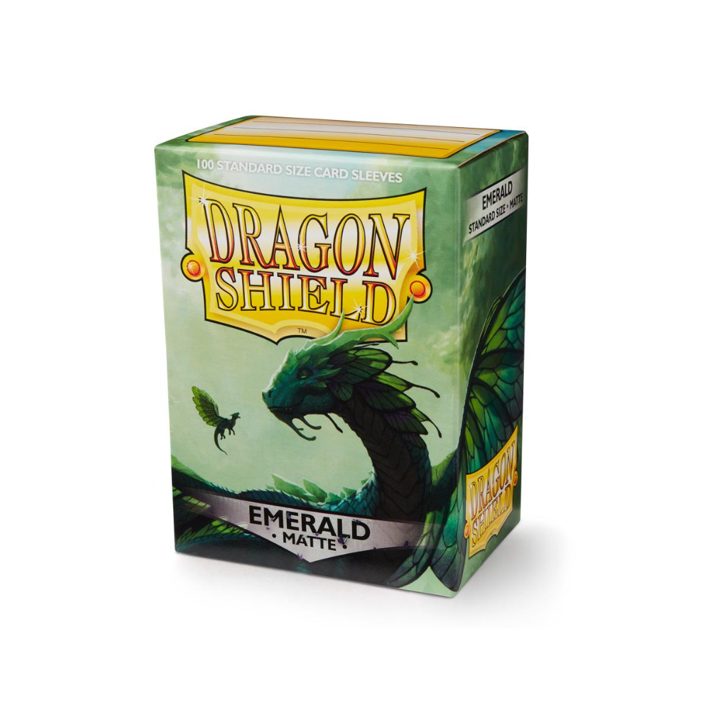 Dragon Shield Matte 100 - Emerald Card Sleeves Dragon Shield   