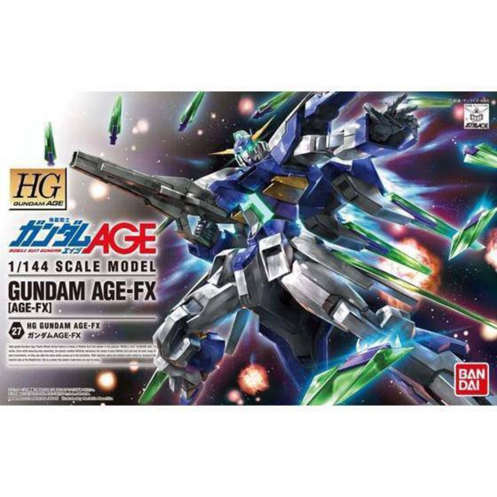 HG 1/144 GUNDAM AGE-FX Gundam Model Kit Bandai Default Title