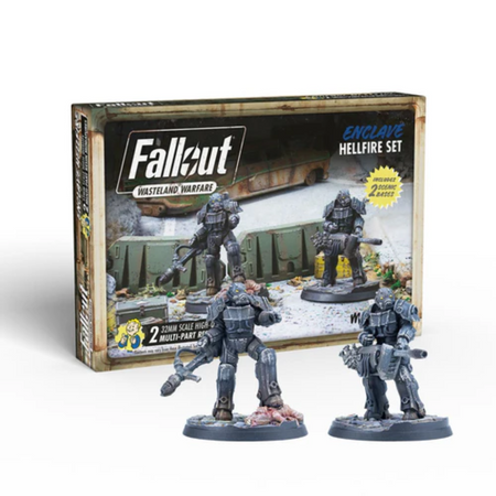 Fallout Wasteland Warfare - Enclave Hellfire Fallout Factions Modiphius Entertainment Default Title