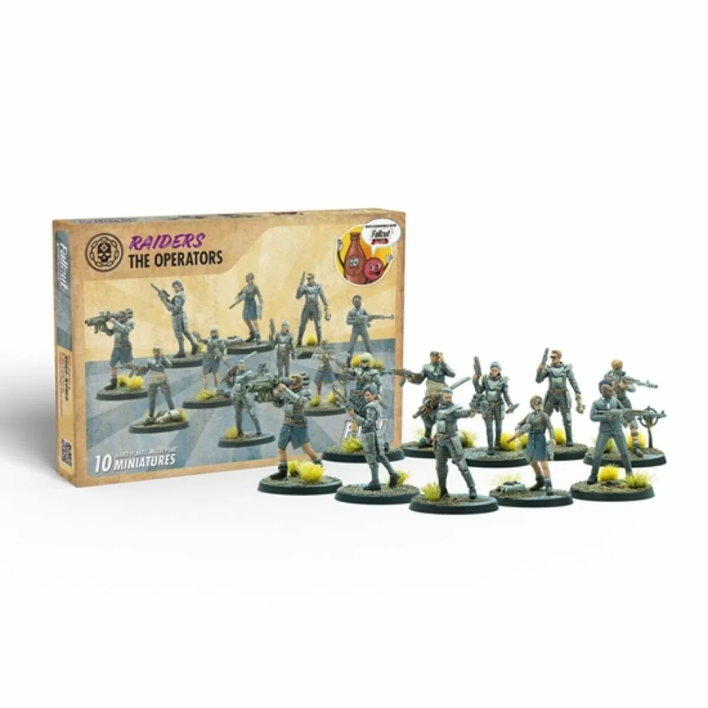 Fallout Wasteland Warfare - Raiders - The Operators Fallout Factions Modiphius Entertainment Default Title