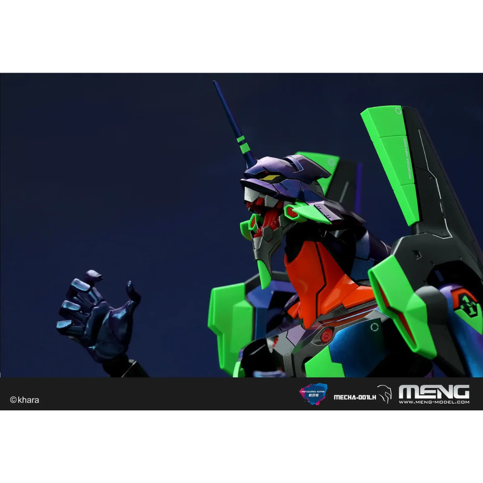 Meng Evangelion Test Type-01 Ver.1.5 (Iridescent Pre-colored Edition) Plastic Model Kit Scale Model Kits Meng