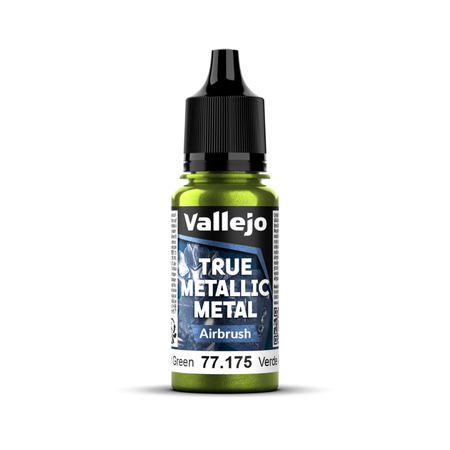 Vallejo True Metallic Metal: Air - Amber Green 18 ml Vallejo True Metallic Vallejo Default Title