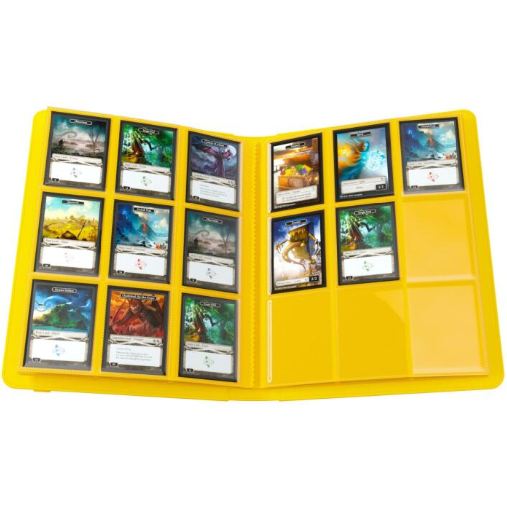Gamegenic Prime 18-Pocket Album - Yellow Deck Box GameGenic