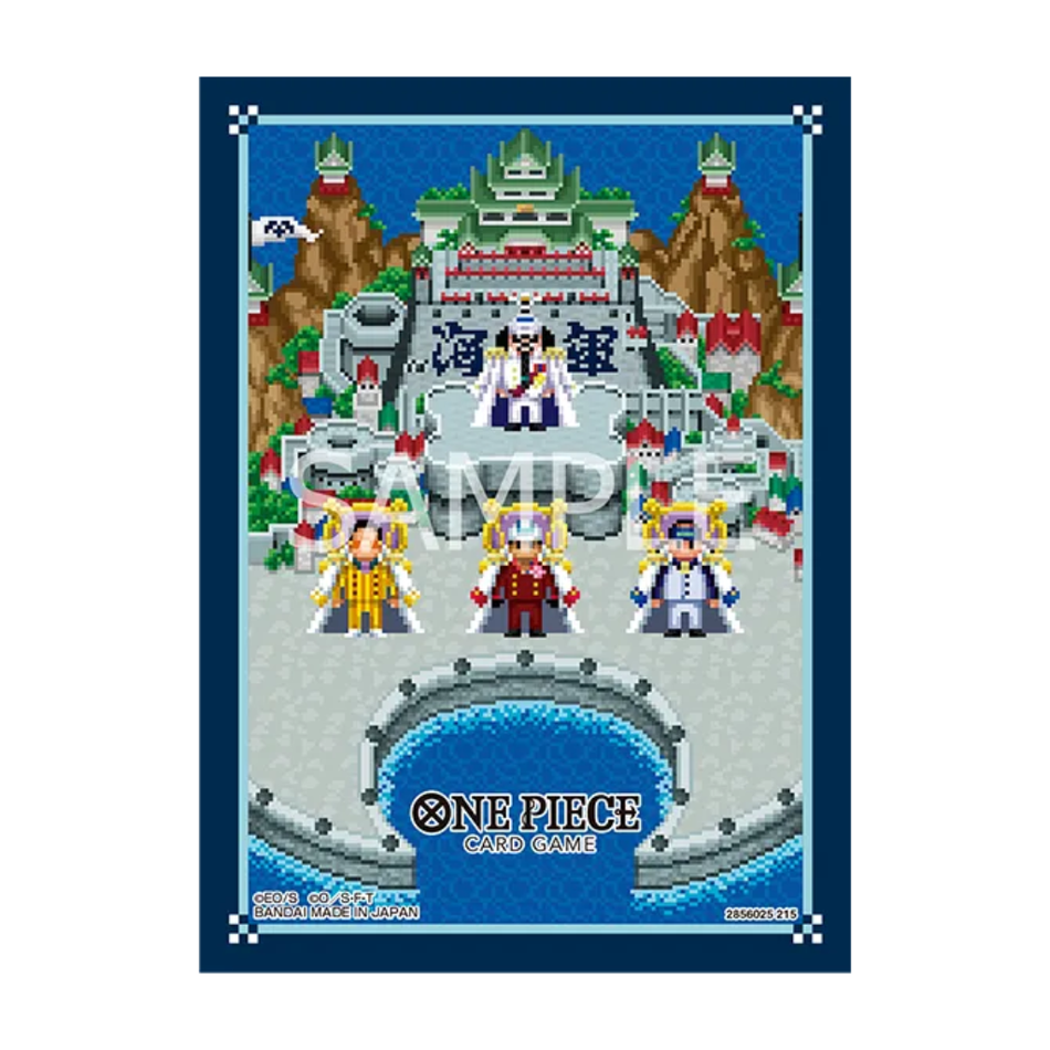 One Piece Card Game: Vol 15 - The Three Admirals Official Sleeves Card Sleeves Bandai Namco Default Title