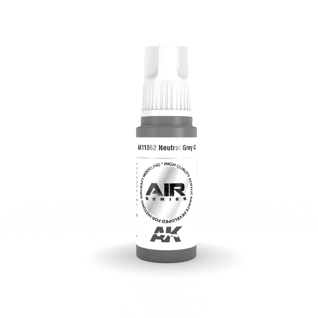 AK Interactve 3Gen Acrylics - Neutral Grey 43 17ml AK Gen3 Acrylics AK Interactive Default Title