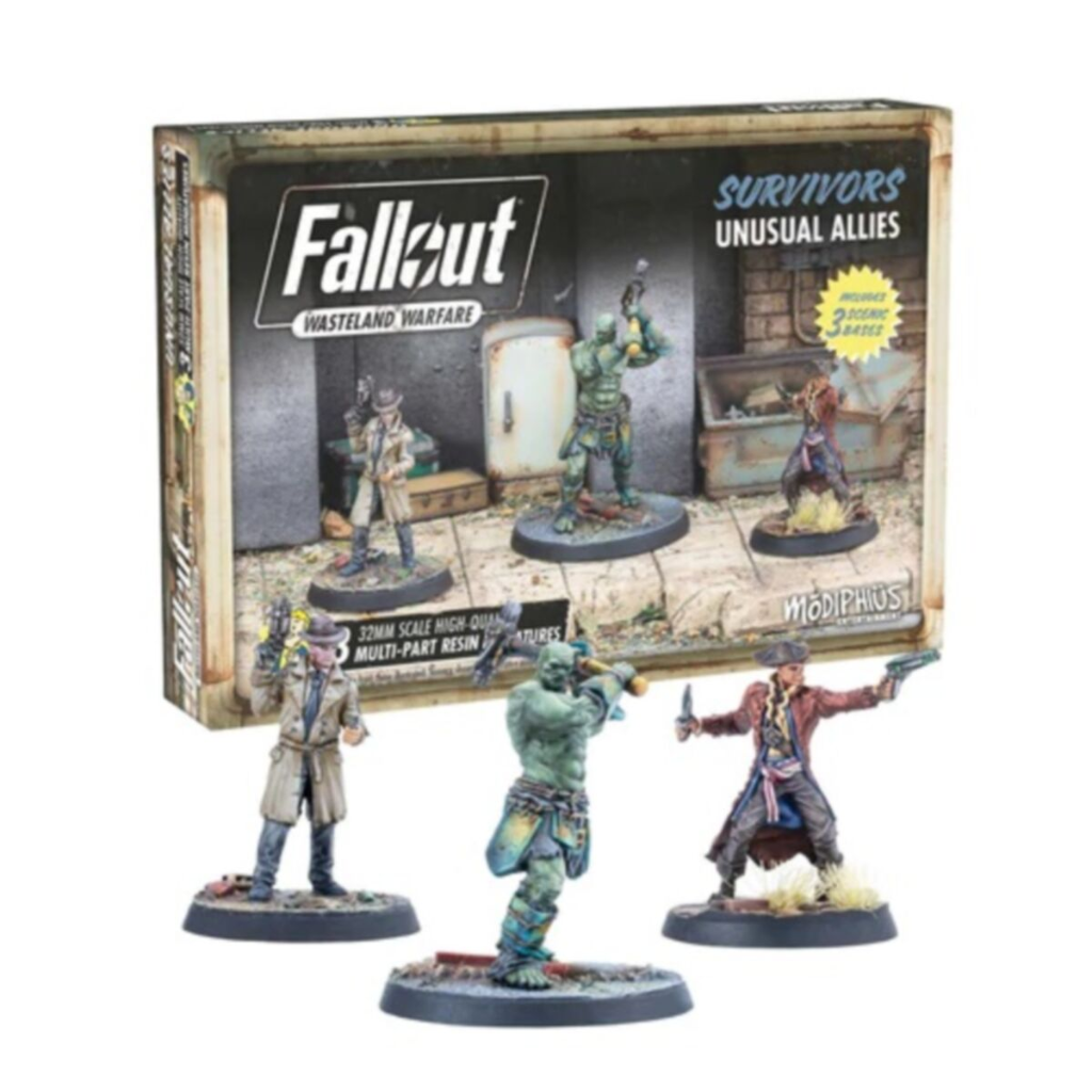 Fallout Wasteland Warfare - Unusual Allies Fallout Wasteland Warfare Modiphius Entertainment