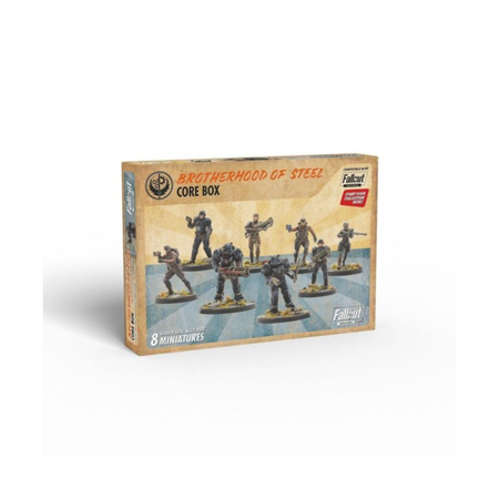 Fallout: Miniatures - Brotherhood of Steel Core Set (Plastic) Fallout Wasteland Warfare Modiphius Entertainment Default Title