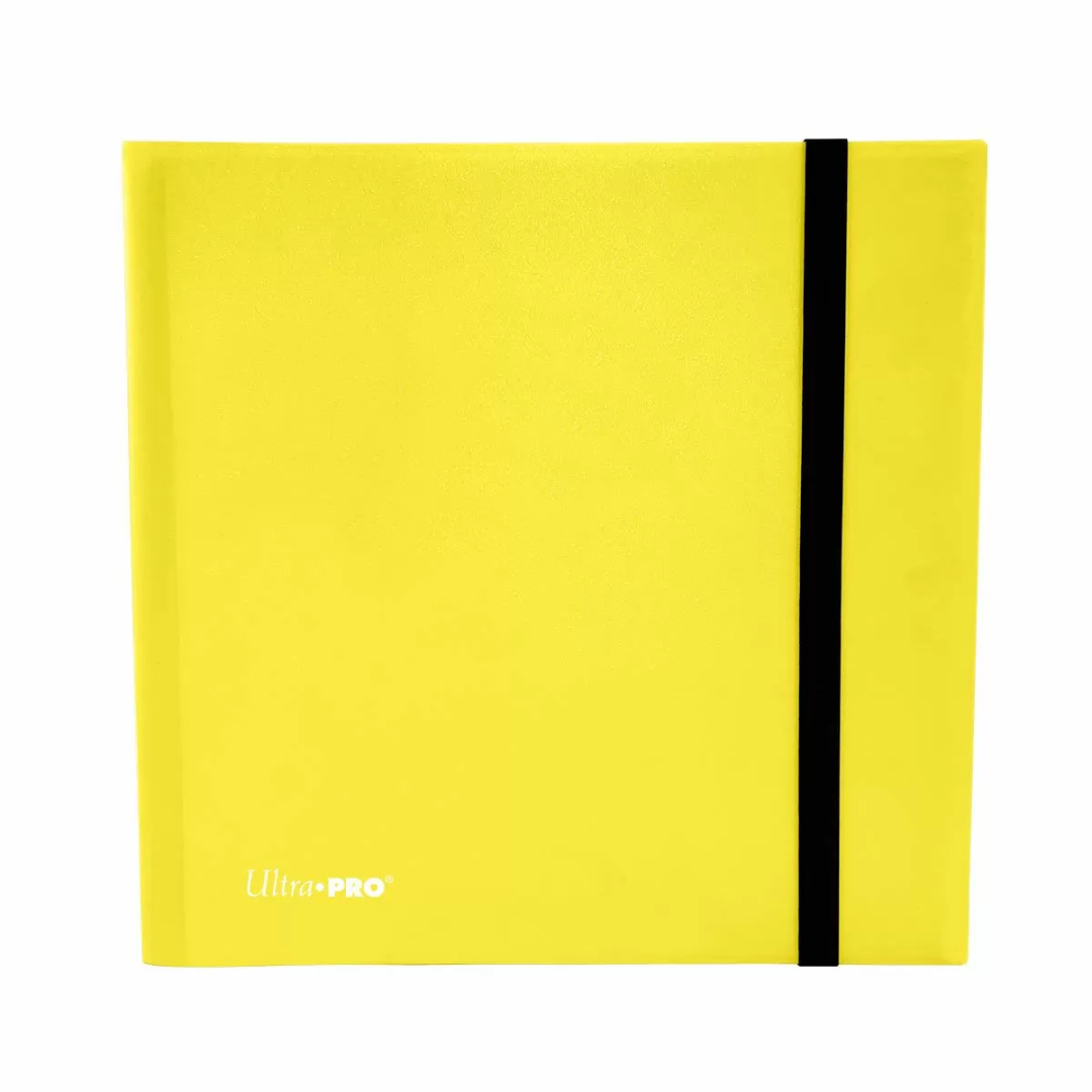 Ultra Pro: 12-Pocket Eclipse PRO-Binder - Lemon Yellow Binder Ultra PRO Default Title
