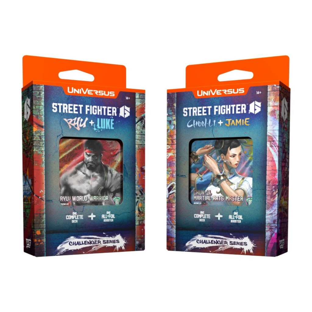 UniVersus Challenger Series Display: Street Fighter 6 Challenger Series UVS Games UniVersus TCG Default Title