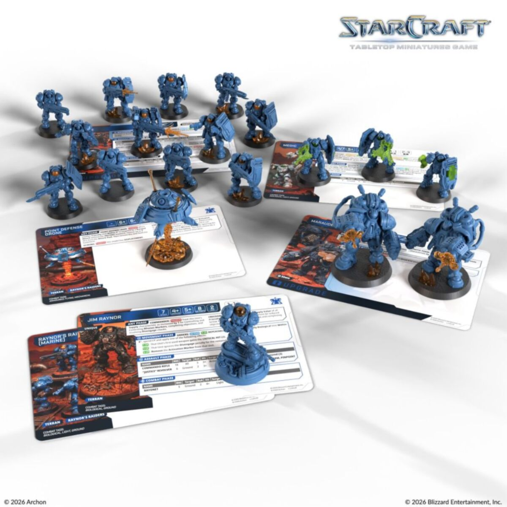 Starcraft Miniatures Games: Two Player Starter Set Founders Edition Starcraft Archon Studio