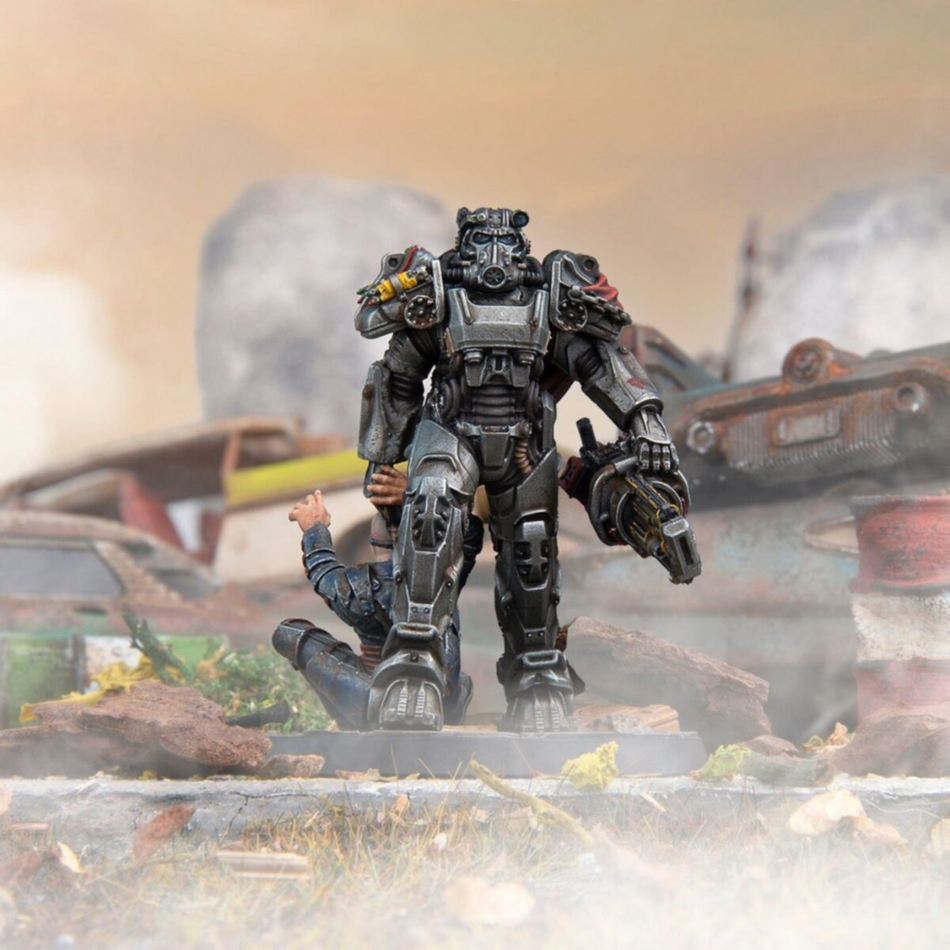 Fallout: Miniatures - The Rogue Knight Fallout Factions Modiphius Entertainment