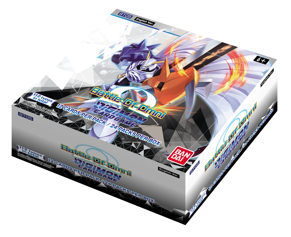 Digimon Card Game Series 05 Battle of Omni BT05 Booster Display Board Games Lets Play Games Default Title  