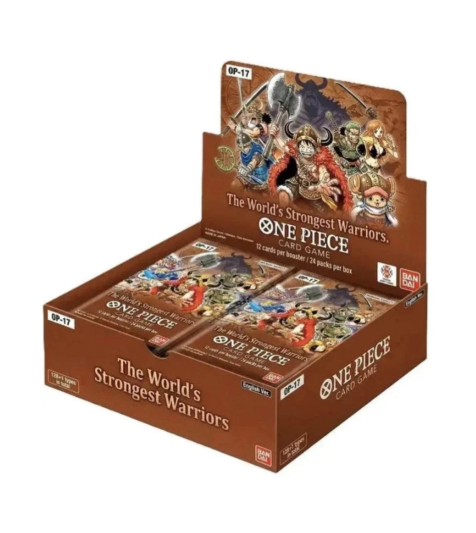 One Piece Card Game: Booster Box – The Worlds Strongest Warriors [OP-17] One Piece Bandai Default Title