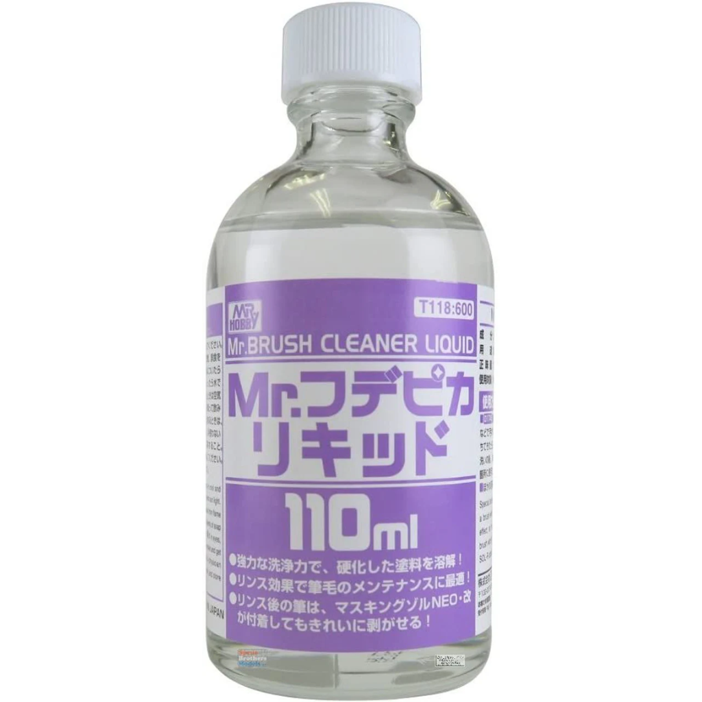 GSI Creos Mr Brush Cleaner Liquid 110ml Mr Hobby Accessories & Tools Mr Hobby Default Title