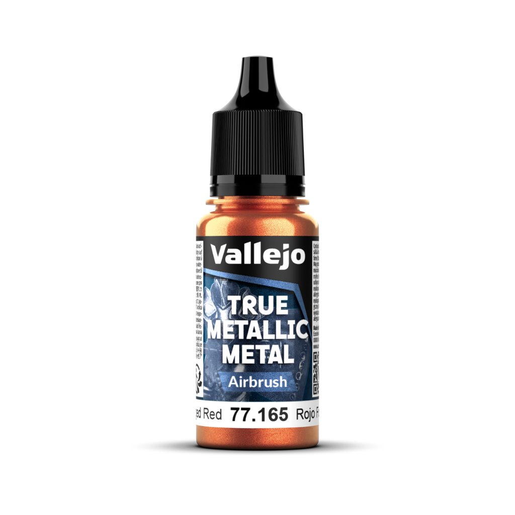 Vallejo True Metallic Metal: Air - Forged Red 18 ml Vallejo True Metallic Vallejo Default Title