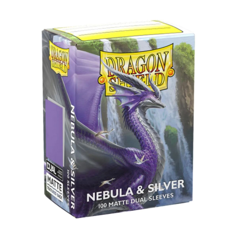 Dragon Shield: Sleeves – Matte Dual – Nebula & Silver Card Sleeves Dragon Shield Default Title