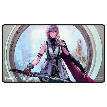 Magic the Gathering - FINAL FANTASY Black Stitched Playmat Premium W TCG accessories Ultra PRO