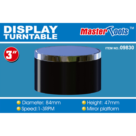 Trumpeter Turntable Display 84 x 47mm Tools & Materials Trumpeter Default Title