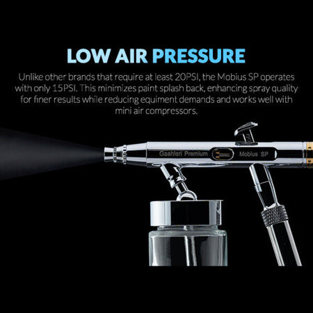Gaahleri Premium Series - GHPM-Mobius SP 0.3 & 0.5mm Airbrush Airbrush Hseng