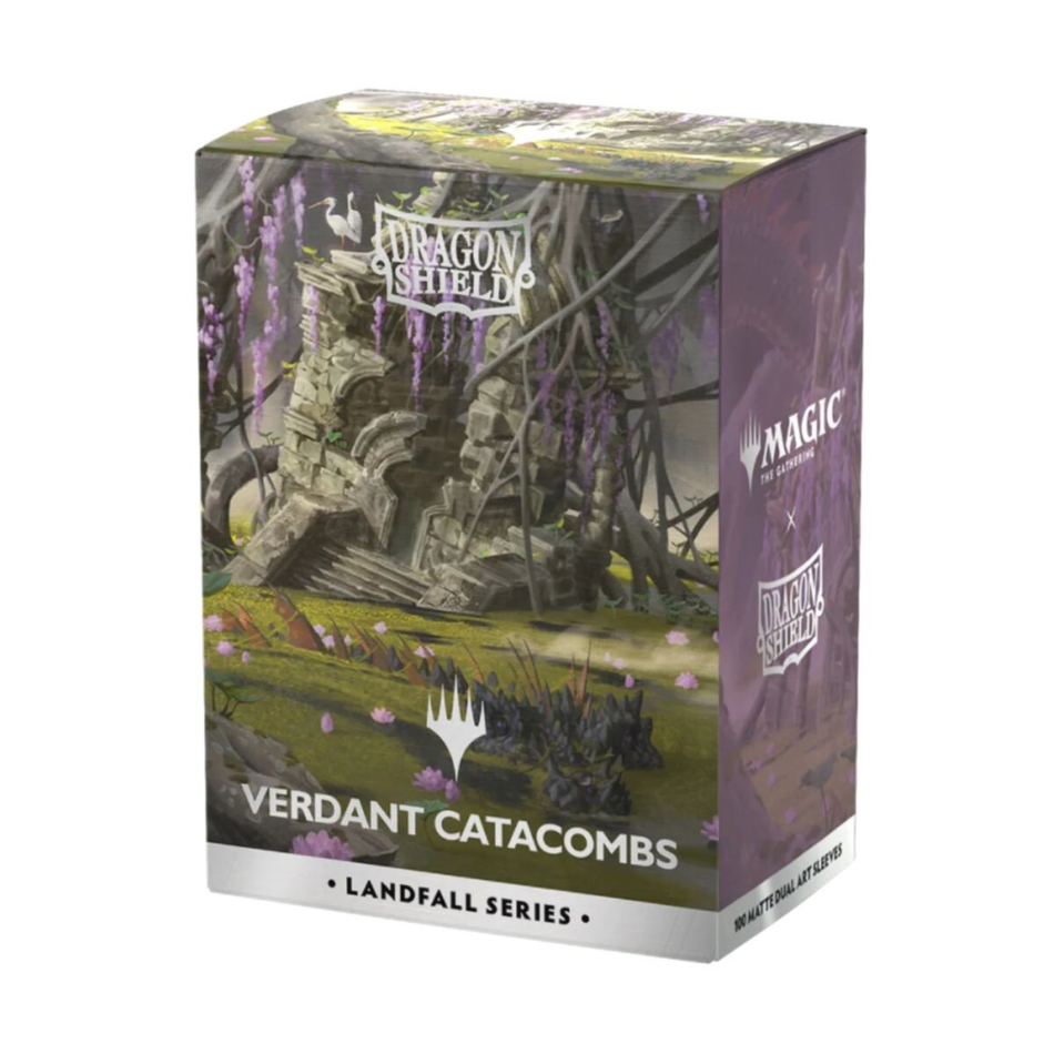 Dragon Shield: Sleeves – Matte Dual Art – MTG Landfall Series: Verdant Catacombs Card Sleeves Dragon Shield Default Title